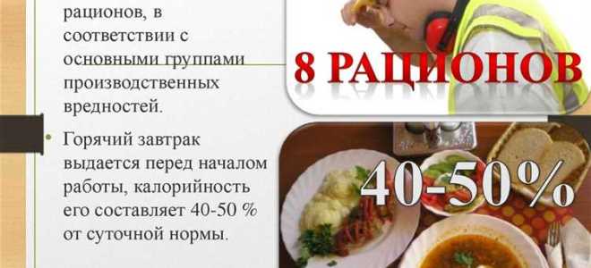 Что понимается под лечебно профилактическим питанием