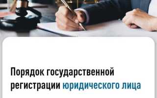 С какого момента юр лицо считается созданным