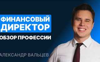 За что отвечает финансовый директор