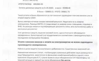 Кто может быть председателем снт