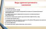 Административный штраф как вид административного наказания