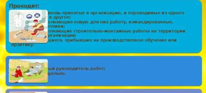 Кто проводит первичный инструктаж на рабочем месте