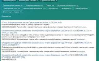 Как правильно ссылаться на судебную практику