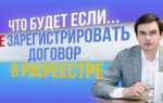 Что будет если не зарегистрировать договор аренды в росреестре