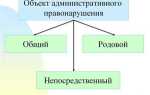 Что является примером административного правонарушения