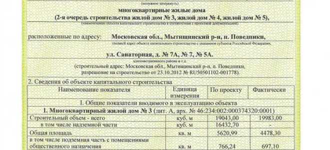 Кто выдает разрешение на ввод объекта в эксплуатацию