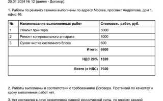 Акт выполненных работ или упд в чем разница