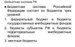 Сколько уровней в бюджетной системе рф