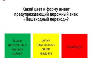 Какой цвет имеет символическое изображение на запрещающем знаке