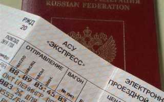 Через сколько возвращают деньги за билет ржд