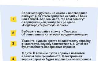 Справка о статусе предпенсионера как получить
