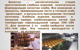 В течении какого времени нужно выложить хлеб