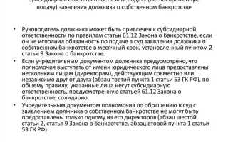 Кто несет субсидиарную ответственность по долгам казенного предприятия