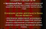 Цб рф как субъект финансовых правоотношений
