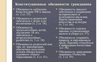 Какие права гарантированы гражданам статьей 51 конституции рф
