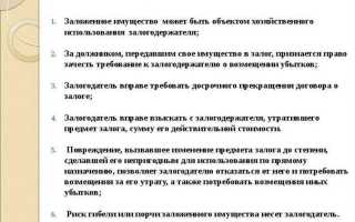 Что такое залог в суде