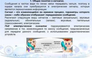 На какие типы подразделяются визуальные видимые сигналы