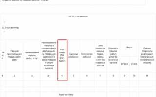 Как найти код окпд 2 по коду тн вэд еаэс