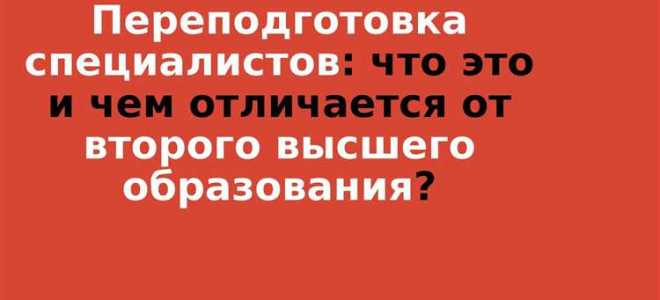 Проф переподготовка сколько должно быть часов