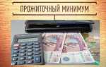 Какой прожиточный минимум при банкротстве
