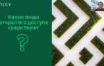 Открытый доступ сайта что означает
