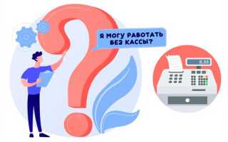 Кто может работать без кассы до 1 июля 2019