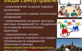 Органы местного самоуправления это кто