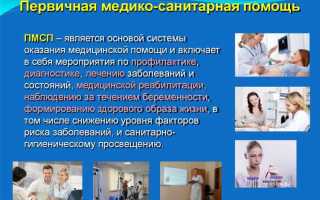 Что относится к видам медицинской помощи