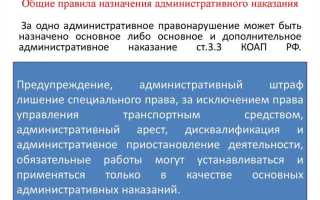 Административная ответственность как вид юридической ответственности