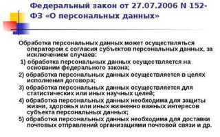 Что относится к персональным данным