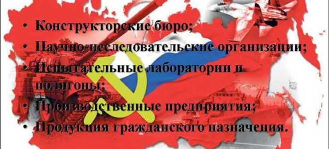 Оборонно промышленный комплекс что это