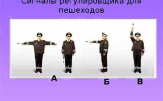 Если у регулировщика опущены руки куда можно ехать