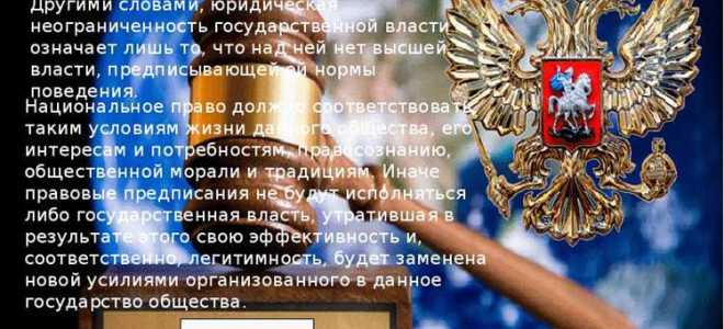 Что такое суверенитет государства простыми словами кратко и понятно