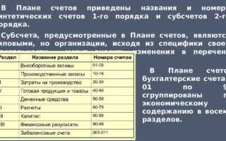 Сколько разделов в плане счетов бюджетного учета