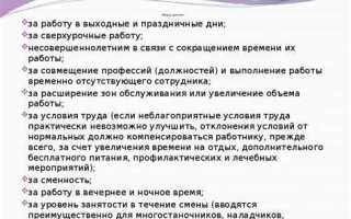 Переработка в выходной день как оплачивается