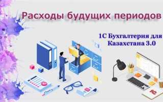 Расходы будущих периодов в балансе какая строка