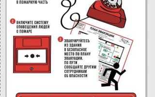 Какие должны быть действия персонала при пожаре на трансформаторе