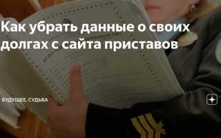 Как убрать запись с сайта фссп по 46 статье