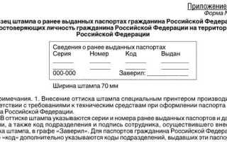Сведения о ранее выданных паспортах где взять