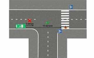 Зона пешеходного перехода сколько метров от зебры