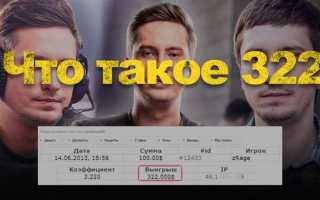 Постановление начинается на 322 что это