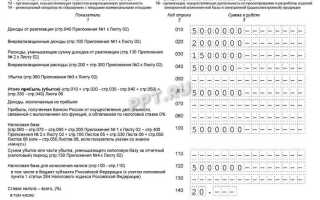 Кто заполняет строку 290 декларации по налогу на прибыль