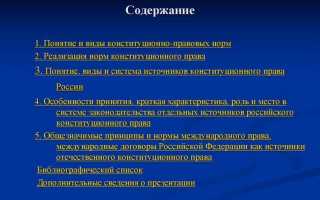 Какие требования должны предъявляться к источникам конституционного права ответ тест
