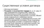 Срок как существенное условие договора