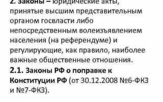 Что является высшим представительным органом