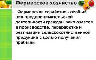 Личное подсобное хозяйство что это такое