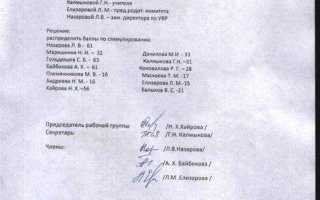 Что оформляется по итогам совещания