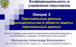 Персональные данные в снт кто имеет доступ