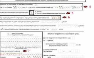 Как подать уведомление по усн в 2023