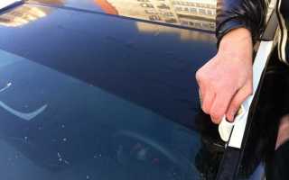 Сколько разрешена полоса на лобовом стекле